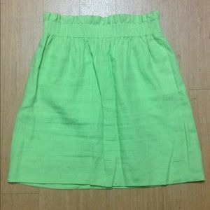 J. Crew City Mini in Neon Lime